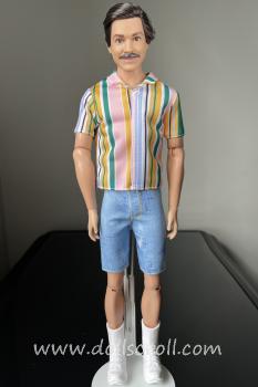 Mattel - Barbie - Fashion Pack - Ken Doll Clothes with Striped Shirt, Denim Shorts and Shoes - Outfit